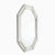 This Mid-Century Modernist Venetian mirror, crafted in Italy circa 1950, is a striking example of Venetian glass artistry....