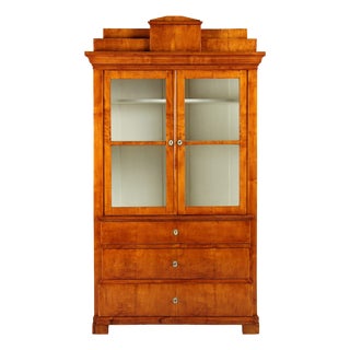 German Biedermeier Display Bookcase, 1830s For Sale