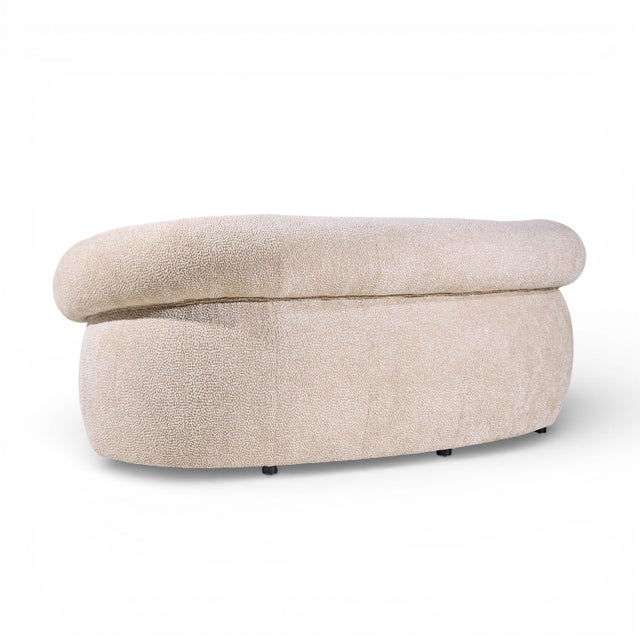 Late 20th Century Preview Post Modern Kidney Shape Sofa For Sale - Image 5 of 10