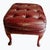 Leathercraft The Ultimate Statement of Traditional Elegance: The Leathercraft Open Armchair & Tufted Ottoman Set For Sale - Image 4 of 12