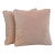 Contemporary Italian Pale Pink Pillows - A Pair For Sale