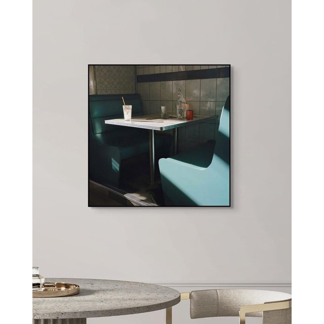 Contemporary Ice Cubes and Paper Straws by Mark Forbes — Archival Paper Print, Edition of 5 For Sale - Image 3 of 4