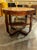 French Art Deco Black Walnut Side Table For Sale - Image 4 of 5