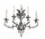 These important, heavy large-spread sconces can be described as striking and majestic. Each sconce weighs over 10 pounds....