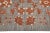 Gray Oversize Modern Gray Oushak Handmade Wool Rug For Sale - Image 8 of 11