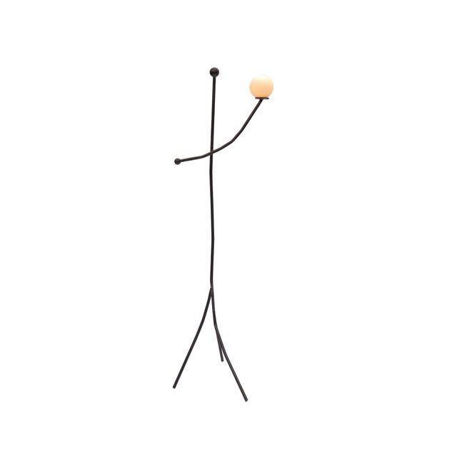 Balancing Act Floor Lamp by Joseph Elwood, in New conditions. Designed from 2000 Stamped by Maker, UK Plug (up to 250V).