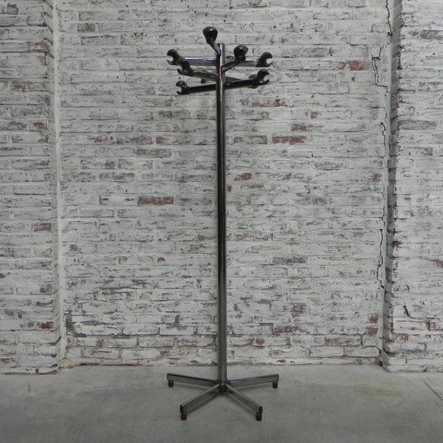 Mid-Century Modern French Chrome Coat Rack, 1960s For Sale - Image 15 of 15