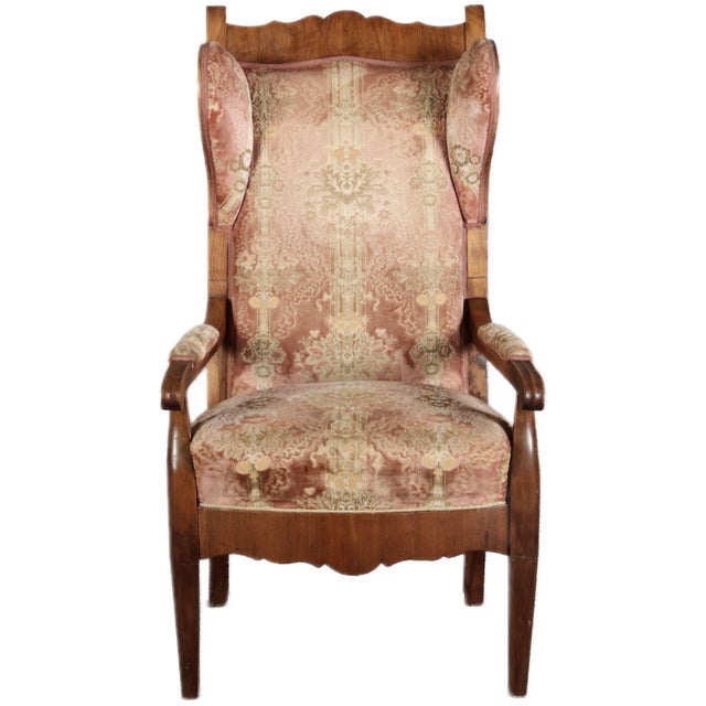 Age/age and origin/origin: The chair is probably from around 140-60 and its origin is probably southern Germany Dimensions...