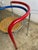 80s Side or Dining Chairs "Dark Horse" designed by Rud Thygesen & Jonny Sørensen for Botium. Made in Denmark. Rare. Steel...