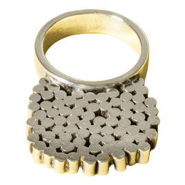 Mid-Century Silver Ring from Cecilia Johansson, 1964 For Sale