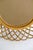 Franco Albini Mid-Century Rattan Wall Mirror in the style of Franco Albini, Italy, 1960s For Sale - Image 4 of 9