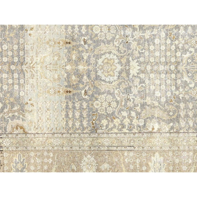 Semi Antique Persian Tabriz 7'3" x 10'2", Tabriz rugs are among the most exquisite and sought-after types of oriental...