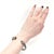 Contemporary David Yurman 7mm Sterling Silver, Citrine, & Diamond Classic Cable Bracelet For Sale - Image 3 of 15