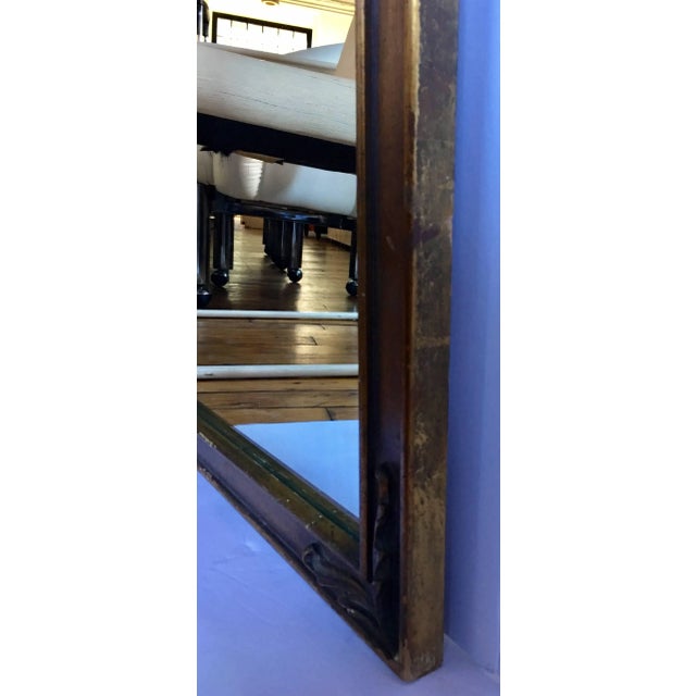 Neoclassical Style Gilt Draped Tassel Form Pier Wall Mirror For Sale In Philadelphia - Image 6 of 8