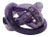 SkLO Wrap Object Glass Knot - Purple For Sale