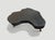 2010s Andrianna Shamaris Amorphous Charred Coffee Table For Sale - Image 5 of 5