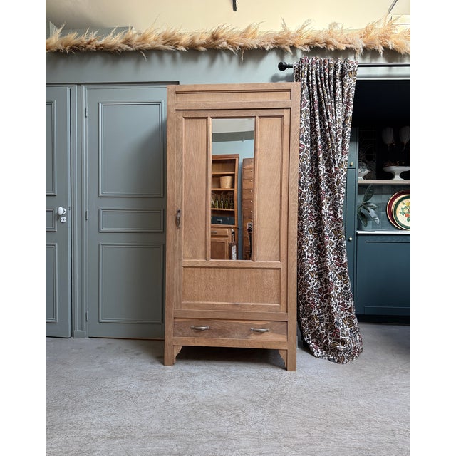 Art Deco Oak Bonnetière, 1930s For Sale - Image 14 of 14