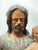 Wood Carving of Saint Joseph with Jesus, 17th Century, Stucco For Sale - Image 7 of 18