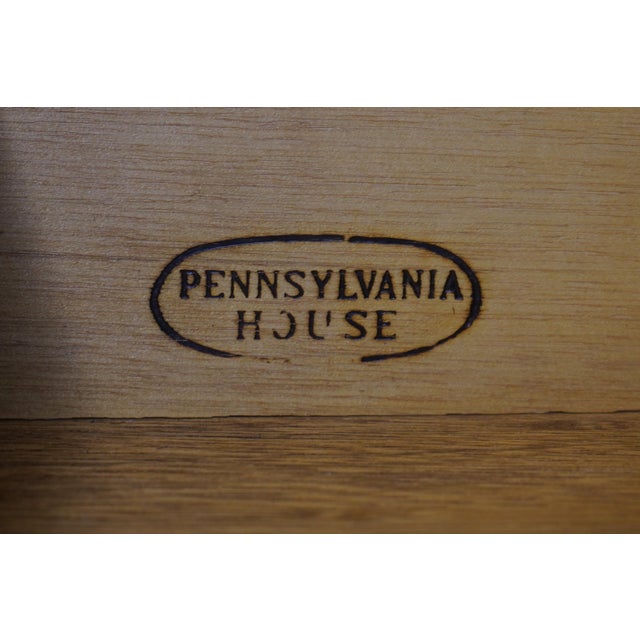 Pennsylvania House Cherry Chest on Chest Design High Chest For Sale - Image 15 of 15