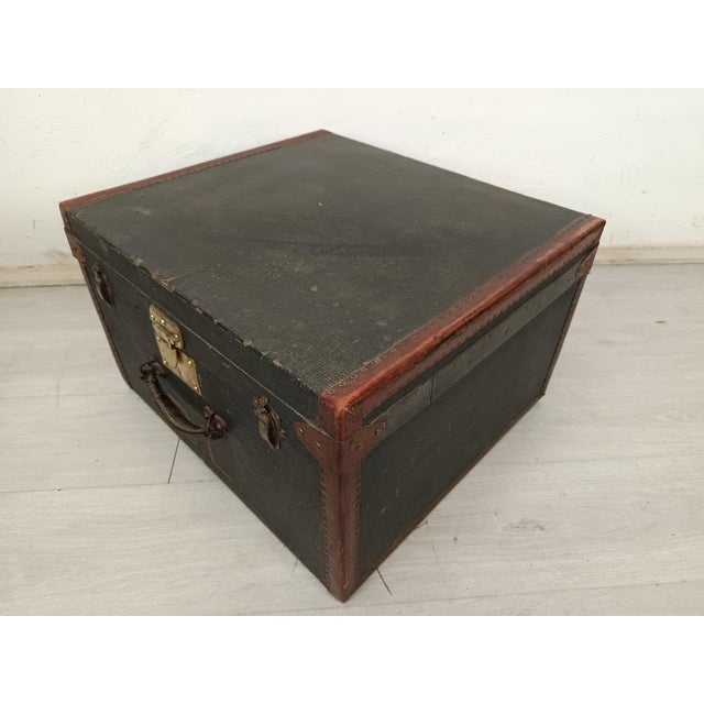 Antique Travel Trunk, 1890s For Sale - Image 4 of 18