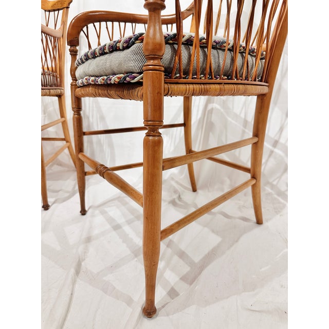 Pair Antique Chippendale English Chairs For Sale - Image 10 of 10