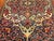 19th Century Farahan Sarouk Rug, Hand-Knotted Wool, Floral Medallion Pattern, Ivory & Red, 4x5 For Sale - Image 12 of 15