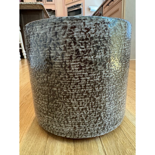 1980s Gainey Ceramic Planters For Sale - Image 10 of 12