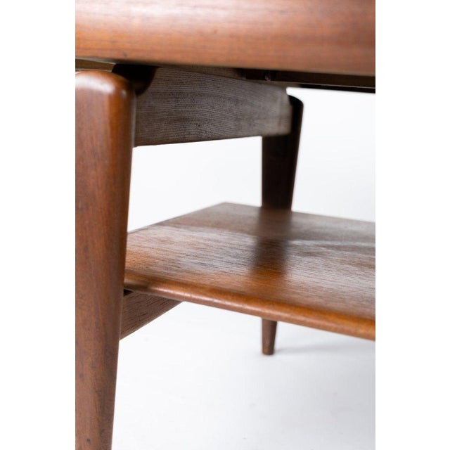 Brown Danish Coffee Table in Teak, 1960s For Sale - Image 8 of 11