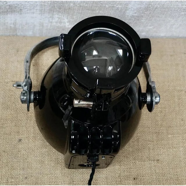 Black Vintage Wall Spot Light from Strand Electric For Sale - Image 8 of 12