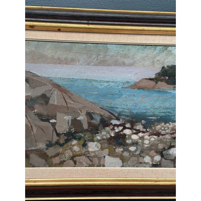 Bertil Wahlberg, Coast, 1960s, Oil on Canvas, Framed For Sale - Image 12 of 16