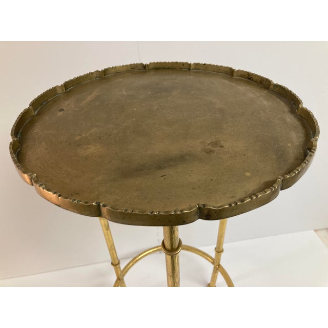 Beautiful Boho Chic gilt gold cocktail table with removable tray top. So chic . Add some Boho Chic style to your home or...