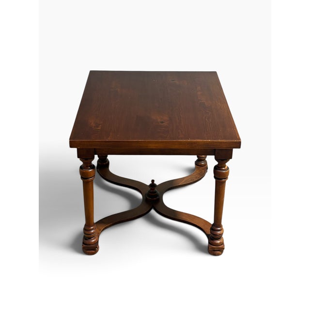 2000 - 2009 Ralph Lauren Walnut Side Table For Sale - Image 5 of 8