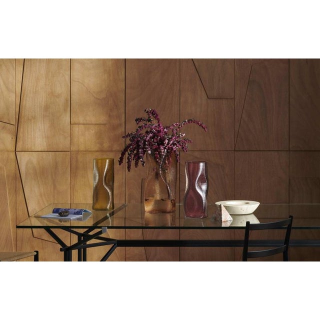 Red Coral Vases from Cassina, Set of 2 For Sale - Image 8 of 10