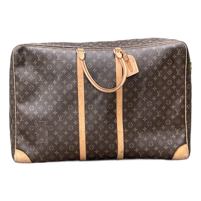 Vintage Louis Vuitton Sirius 70 Soft Sided Suitcase For Sale