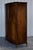 English Art Deco Walnut Double Wardrobe with Queen Anne Legs, 1920s For Sale - Image 13 of 18