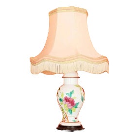 Wooden Table Lamp from Chantal For Sale