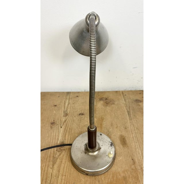 Vintage Gooseneck Table Lamp, 1950s For Sale - Image 14 of 18