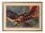 Bird Fury Painting by Leonardo Nierman, Circa 1966 For Sale