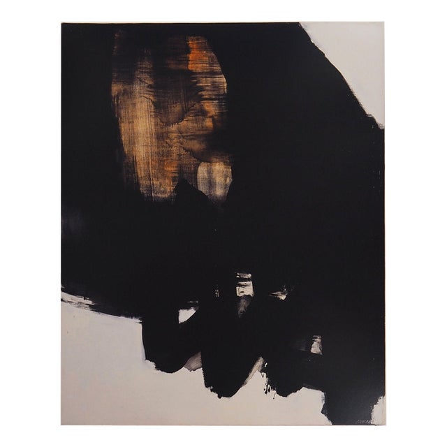 Pierre Soulages June 1 1964: Soulages Museum Poster For Sale