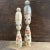 Cream Kawaii Sosaku Kokeshi Dolls, Japan, 1980s, Set of 2 For Sale - Image 8 of 9