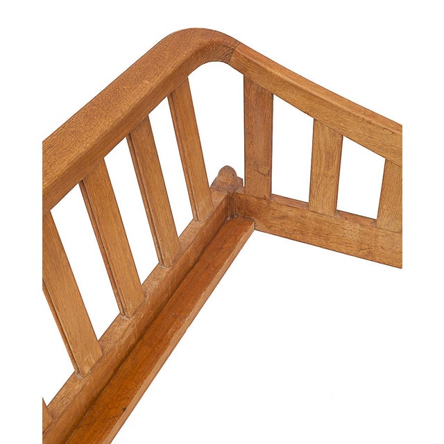 Sleigh Bed by Guillerme and Chambron, 1950s For Sale - Image 6 of 10