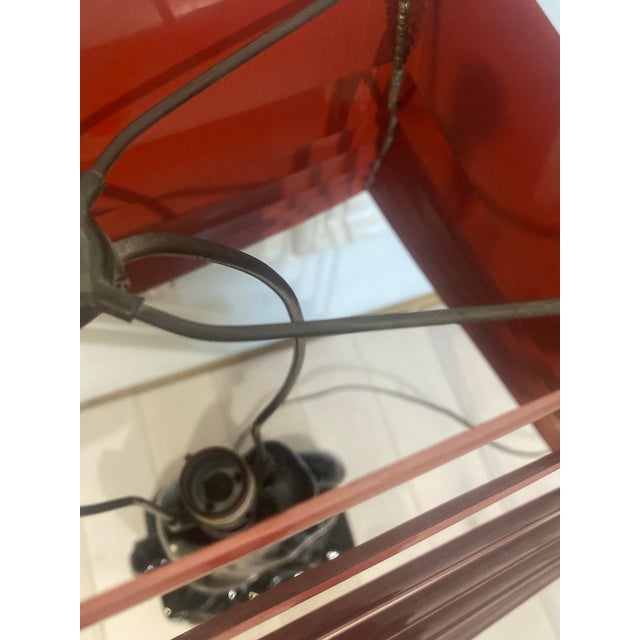 Black 1960s Mid Century Modern Safari Black Ceramic Horse Mustang Lamps - a Pair For Sale - Image 8 of 8