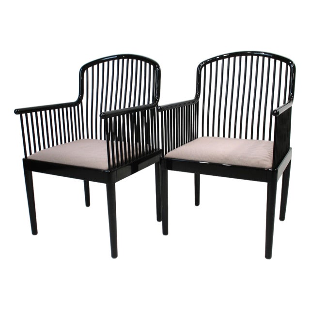 Stendig Andover Arm Chairs by Davis Allen Italy For Sale