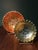 Queen Anne Imperial Glass Iridescent Marigold & Green Bowls - a Pair For Sale - Image 3 of 7