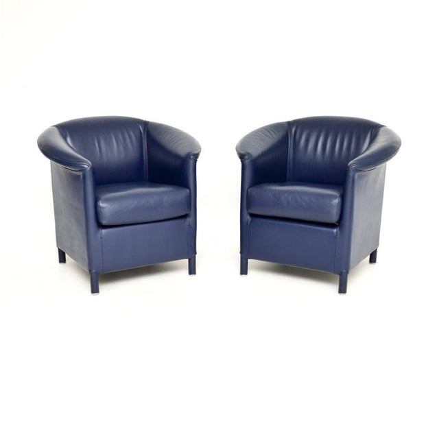 Vintage Leather Chairs from Wittmann, 1980, Set of 2 For Sale - Image 9 of 9