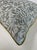 Turkish Ottoman Revival Decorative Pillow with Silver Embroidery, 1990 For Sale - Image 4 of 14