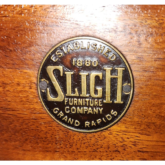 Antique Sligh Bedroom Suite | Complete Matching Set | Grand Rapids, MI | C. 1930 For Sale - Image 11 of 11