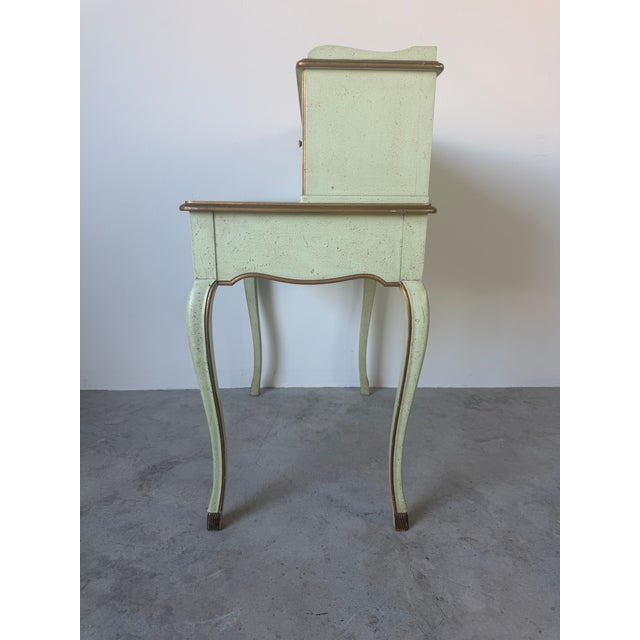 French Provincial Vintage John Widdicomb French Provincial Style Secretary Desk For Sale - Image 3 of 17