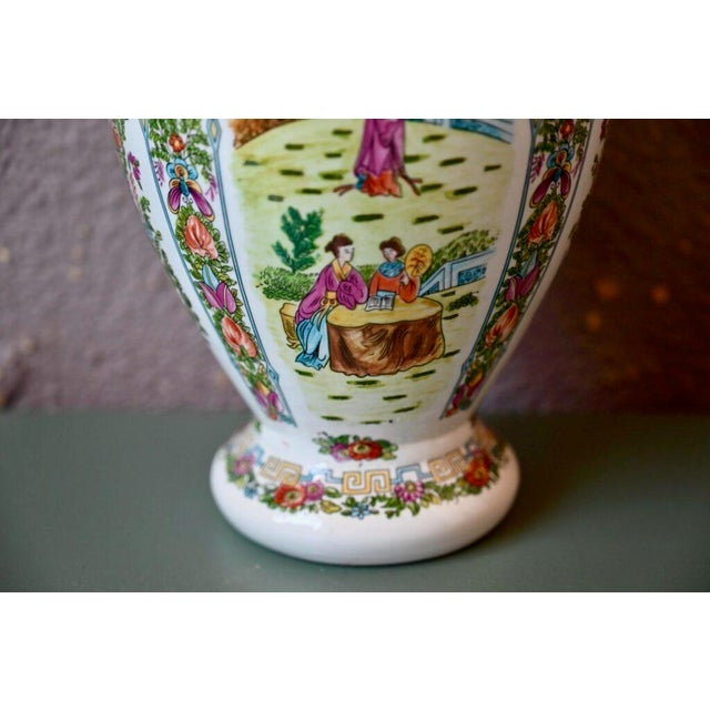 Large Chinese Vase in Ceramic For Sale - Image 4 of 7