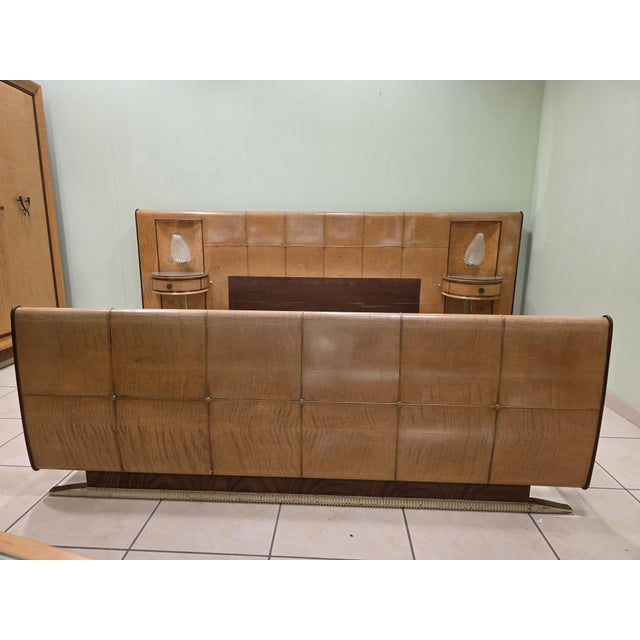 1930s Art Deco Bed, 1940s For Sale - Image 5 of 8